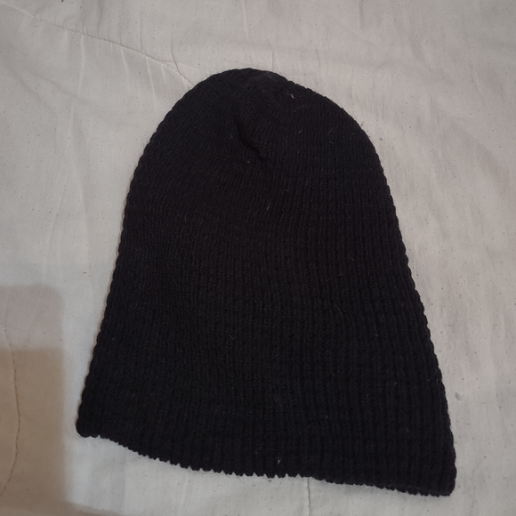 unsure Accessories - Black Knit Beanie